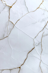 Fototapeta premium stunning white marble texture featuring subtle veining and intricate details, enhanced by golden accents that create luxurious and elegant appearance. This captures beauty of natural stone