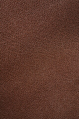 Fototapeta premium Texture of backside of brown toned leather