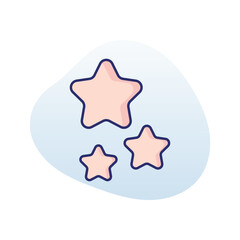 Stars Vector icon