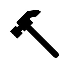 Hammer Tool for Electrical Work Icon Design
