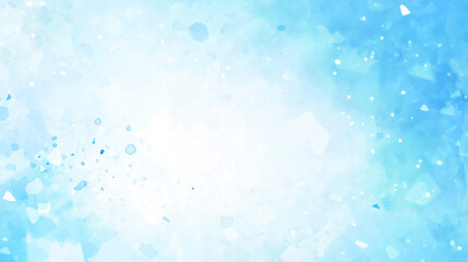 Fototapeta premium Abstract blue and white watercolor textures with soft organic shapes, evoking fluidity and serene harmony.