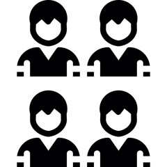 Civil Rights Glyph Icon