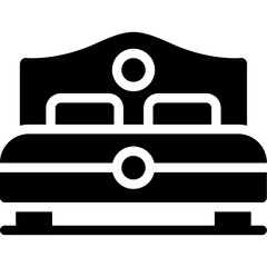 Standard Room Glyph Icon