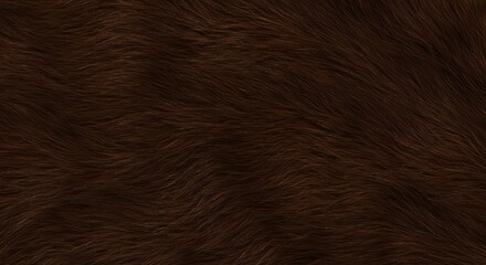 Brown Fur Texture Background Close Up Detail for Design Element Use