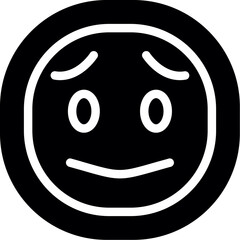 Obraz premium Mood Tracker Glyph Icon