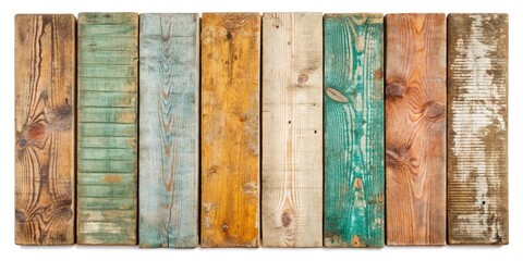 Weathered Wooden Planks: Vintage Photography Textures & Hues