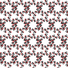 abstract floral seamless geometric pattern mandala background and wallpaper