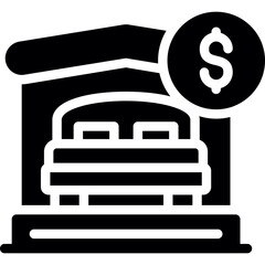 Property Amenities Glyph Icon