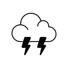 Storm  Vector icon