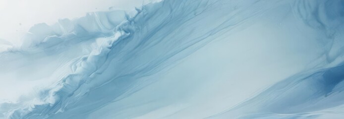 Obraz premium Abstract light blue watercolor wash, flowing, tranquil, smooth , watercolor, ethereal