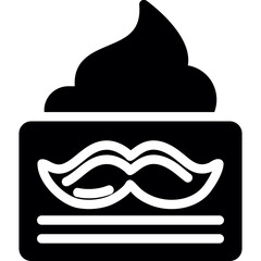 Pomade Jar Glyph Icon