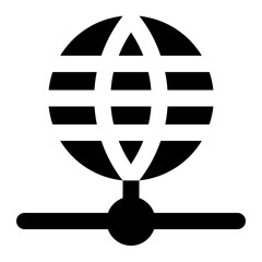 internet icon for illustration