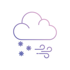 Blizzard Vector icon