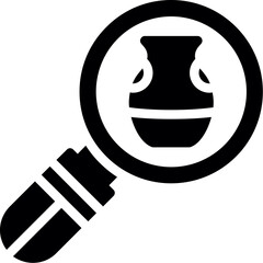 Archaeological Record Sheet Glyph Icon