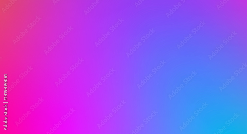 Aufkleber a vibrant gradient background transitioning from pink to purple to blue creating a smooth color blen