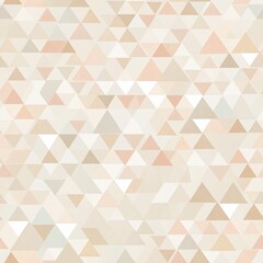 Fototapeta premium White triangle pattern vintage retro design wallpaper on plain white clean background simple minimalist concept seamless tiling tile