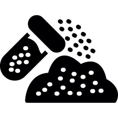 Soil Testing Kit Glyph Icon