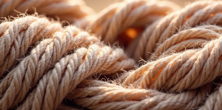 Subtle taupe spun yarn; loosely woven threads , material, weave, pastel
