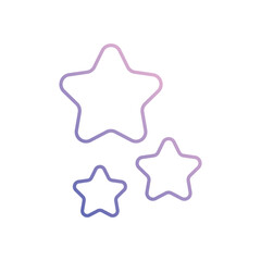 Stars Vector icon