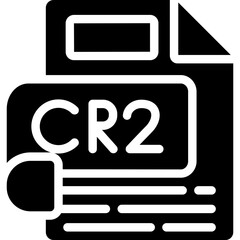 CR2 Glyph Icon