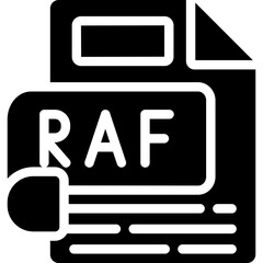 RAF Glyph Icon