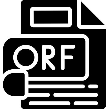 ORF Glyph Icon