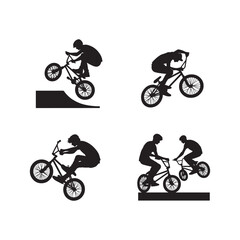 Fototapeta premium bmx bicycle tricks