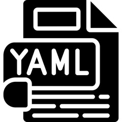 YAML Glyph Icon