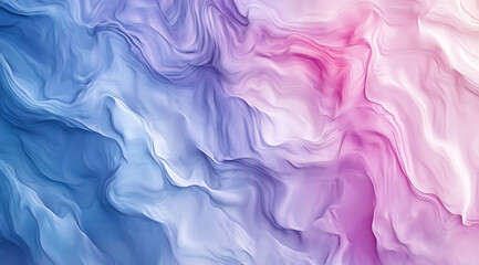 Obraz premium lue and Purple Gradient Background, Blue-White Neon Pink Style, Soft edges of the background, Minimalist design style, Clean lines, High resolution, Abstract wave patterns, Light color palette, A soft