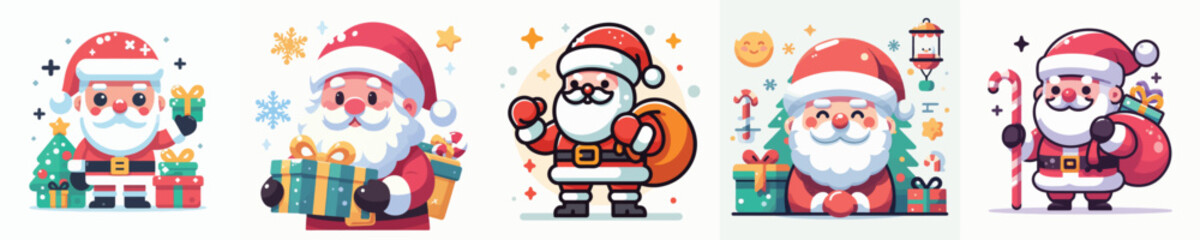 Vector of Santa Claus.