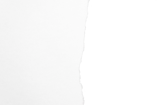 tear paper texture edge png isolated