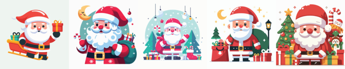 Vector of Santa Claus.