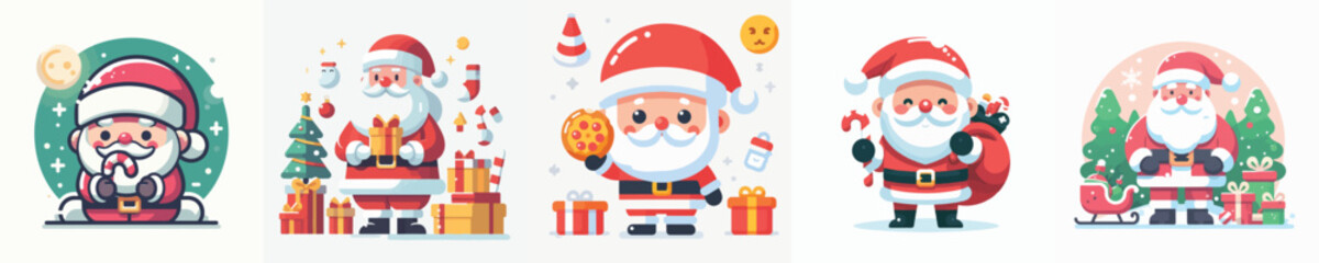 Vector of Santa Claus.