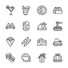 Get a glimpse of our customizable line pack of food items