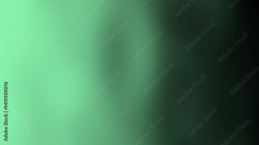 Poster a soft, blended gradient featuring varying shades of green, creating a serene and calming visual eff