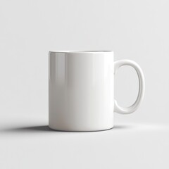 Logo-ready ceramic mug mockup transparent PNG