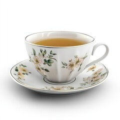 Tea cup template for mockup PNG
