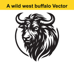 a wild west buffalo