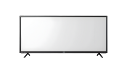 Blank LED TV screen mockup.