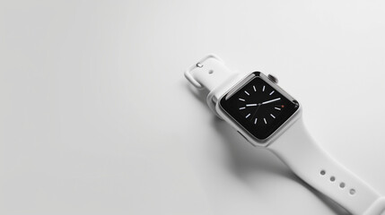 Modern White Smartwatch