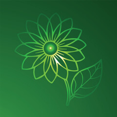 abstract flower background