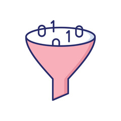 Data Filter Vector icon