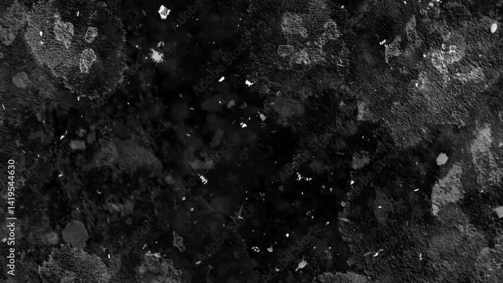 Poster dark grunge background cloudy texture and dust particles pattern