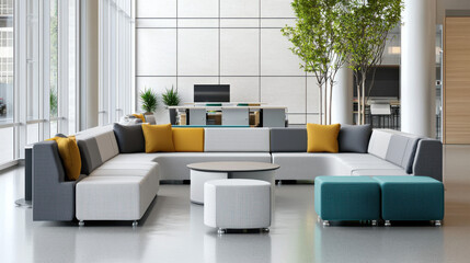 Relaxing modern office design