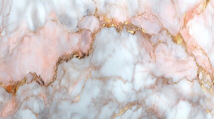 Pink and Gold Marble Texture