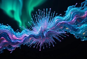 Obraz premium abstract fractal background