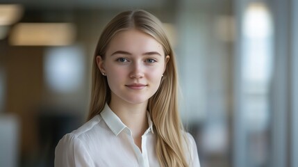 Obraz premium Confident Young Professional Woman