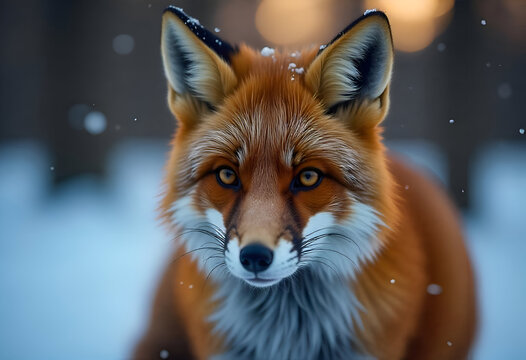red fox portrait
