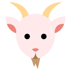 Cute Goat Flat