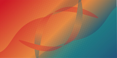 Vibrant, grainy background displays a blend of colors transitioning smoothly A stylized shape creates visual depth, embodying the essence of abstract design in contemporary art